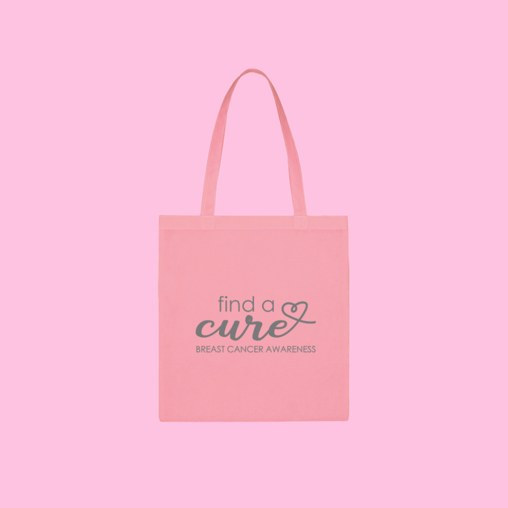 BREAST CANCER AWARENESS NON-WOVEN ECONOMY TOTE BAG