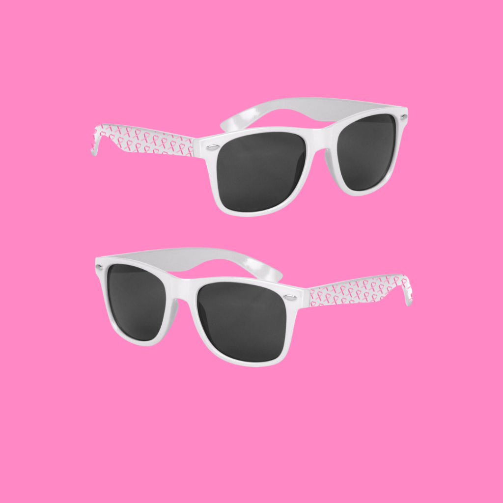 BREAST CANCER AWARENESS FULL COLOR MALIBU SUNGLASSES