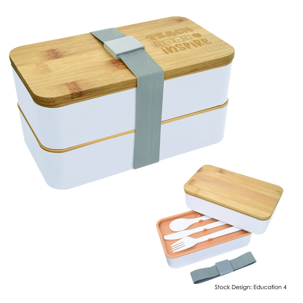 BACK TO SCHOOL STACKABLE BENTO LUNCH SET