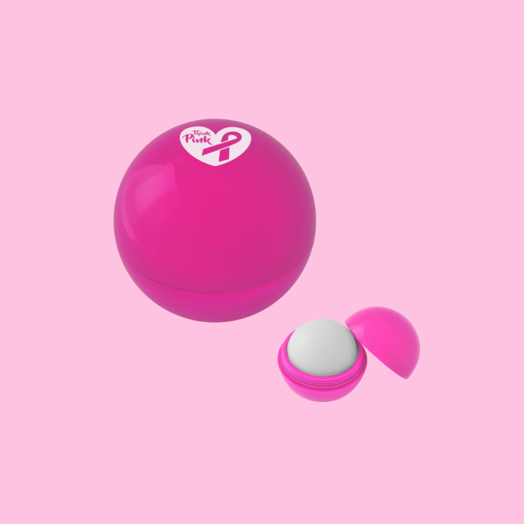 BREAST CANCER AWARENESS LIP MOISTURIZER BALL