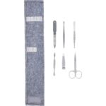 The Goods Recycled Felt 6-Piece Manicure Set